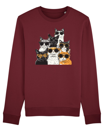 Cool Cat Squad Burgundy
