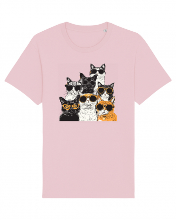 Cool Cat Squad Cotton Pink
