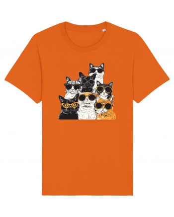 Cool Cat Squad Bright Orange