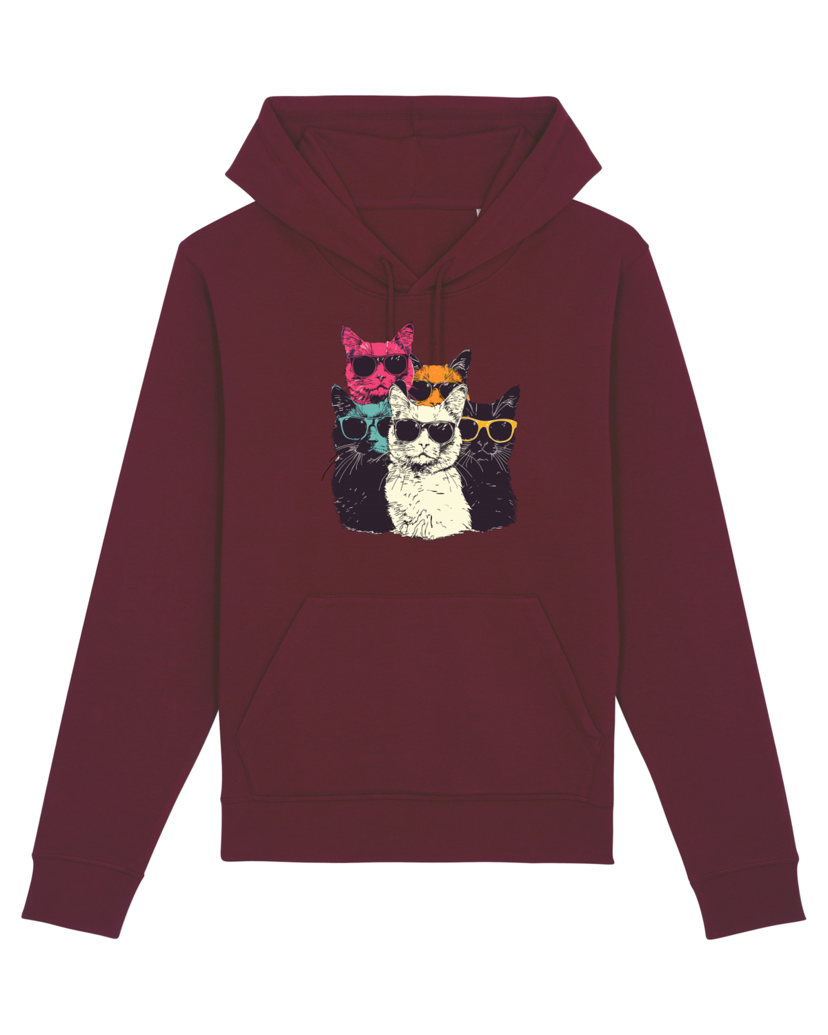 Hanorac Unisex Drummer Burgundy