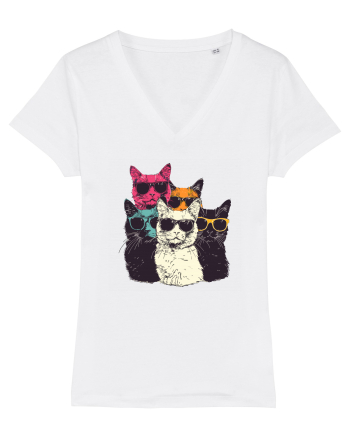 Pisici cool White