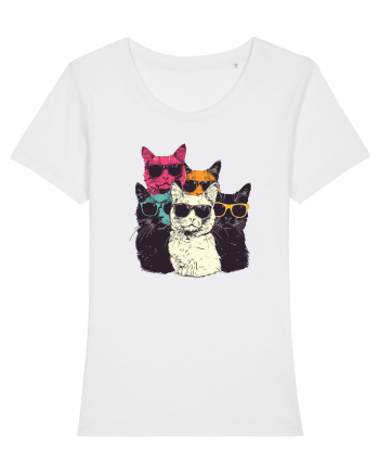 Pisici cool White