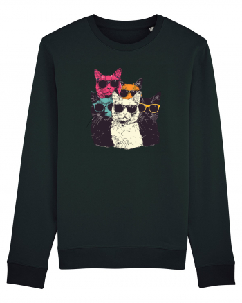 Pisici cool Bluză mânecă lungă Unisex Rise