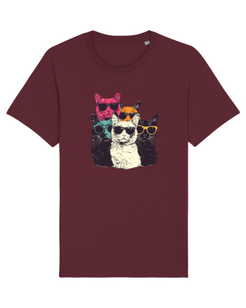 Pisici cool Burgundy