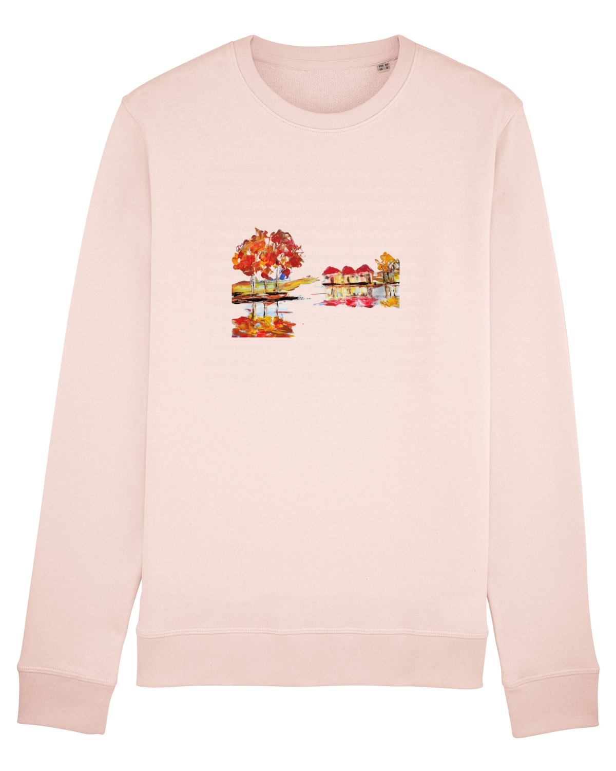 Bluză mânecă lungă Unisex Rise Candy Pink