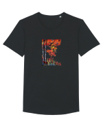 Culori De Toamna Tricou mânecă scurtă guler larg Bărbat Skater