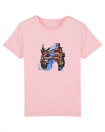 Abstract Design Cotton Pink