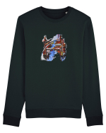 Abstract Design Bluză mânecă lungă Unisex Rise