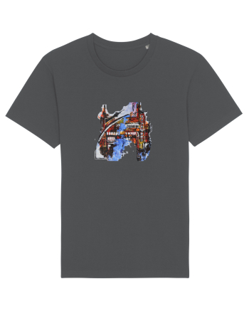 Abstract Design Anthracite