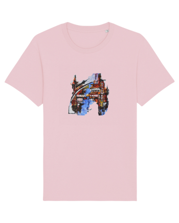 Abstract Design Cotton Pink