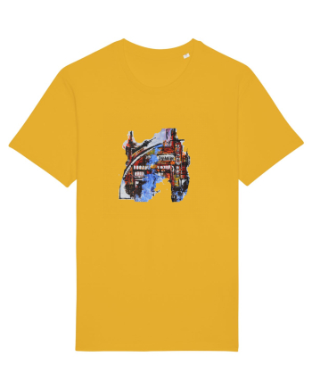 Abstract Design Spectra Yellow