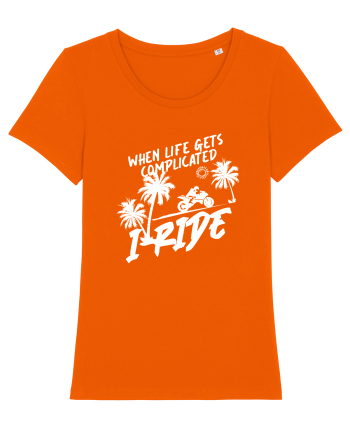 I RIDE Bright Orange