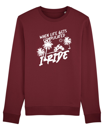 I RIDE Burgundy