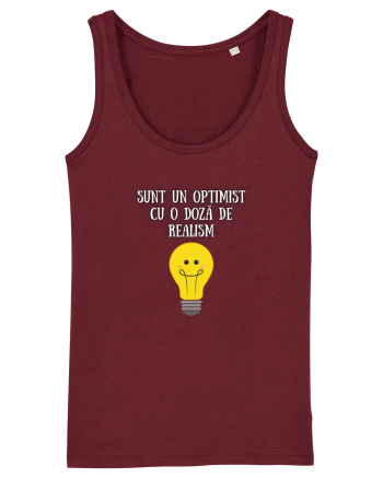 SUNT OPTIMIST - REALIST Burgundy