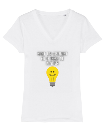 SUNT OPTIMIST - REALIST White