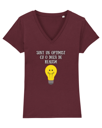 SUNT OPTIMIST - REALIST Burgundy