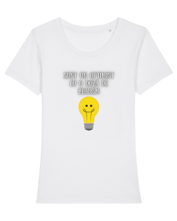 SUNT OPTIMIST - REALIST White
