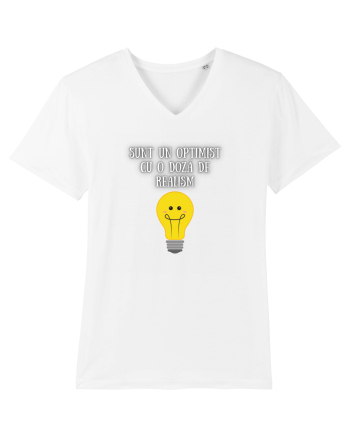 SUNT OPTIMIST - REALIST White