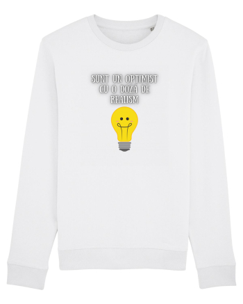 SUNT OPTIMIST - REALIST White