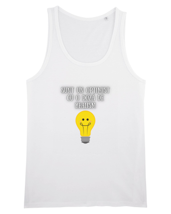 SUNT OPTIMIST - REALIST White