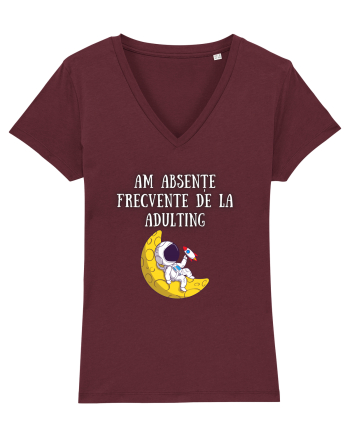 ABSENT DE LA ADULTING Burgundy