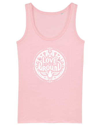 Love is all around  Cotton Pink