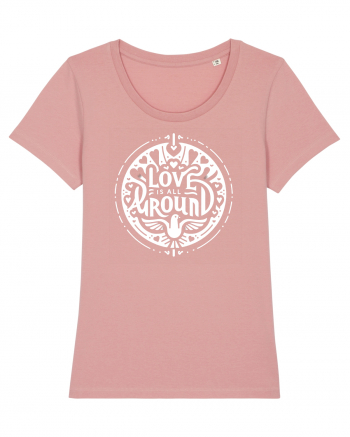 Love is all around  Canyon Pink