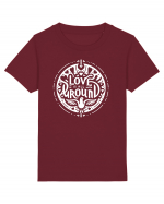 Love is all around  Tricou mânecă scurtă  Copii Mini Creator