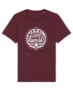 Love is all around  Tricou mânecă scurtă Unisex Rocker