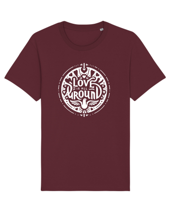 Love is all around  Burgundy