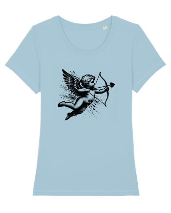 Valentine's Day Love cupid  Sky Blue