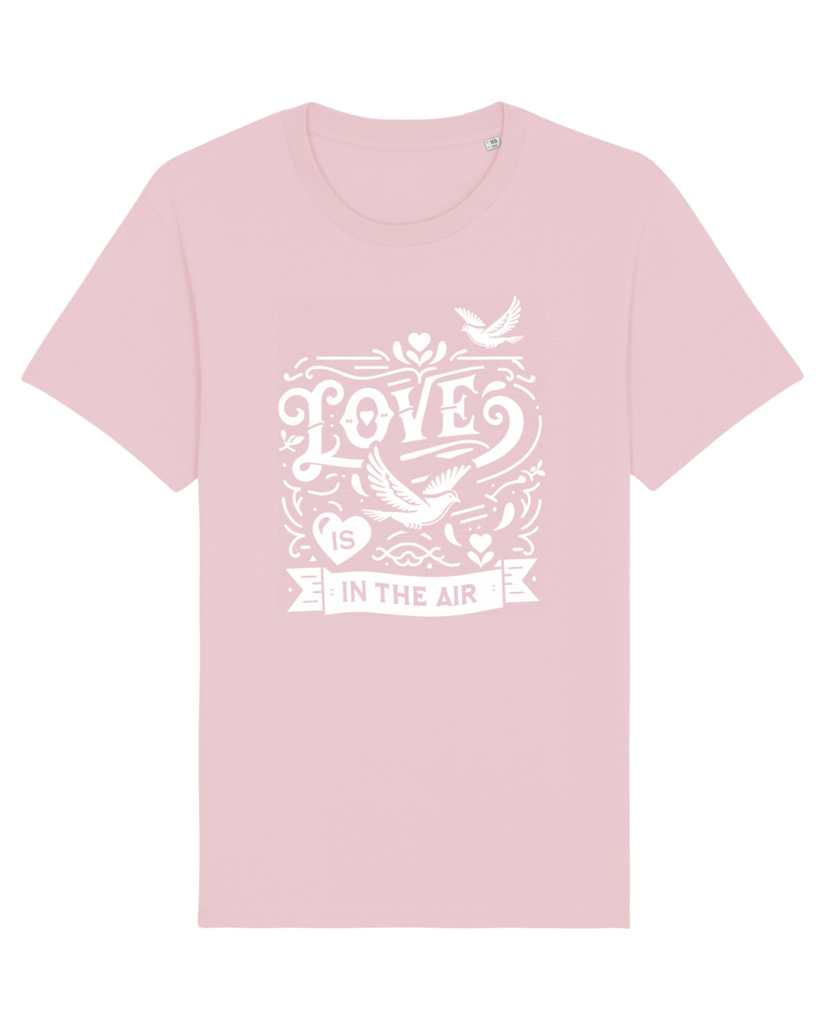 Tricou mânecă scurtă Unisex Rocker Cotton Pink