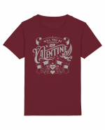 Will you be my Valentine - gri Tricou mânecă scurtă  Copii Mini Creator