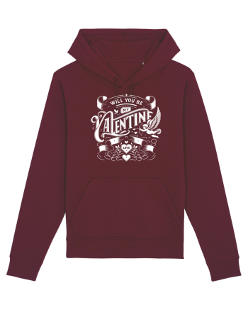 Will you be my Valentine - alb Burgundy