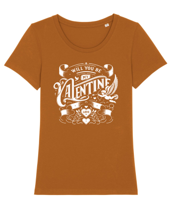 Will you be my Valentine - alb Roasted Orange