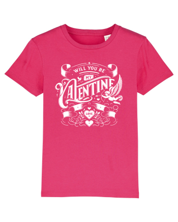 Will you be my Valentine - alb Raspberry