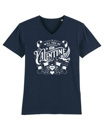 Will you be my Valentine - alb French Navy