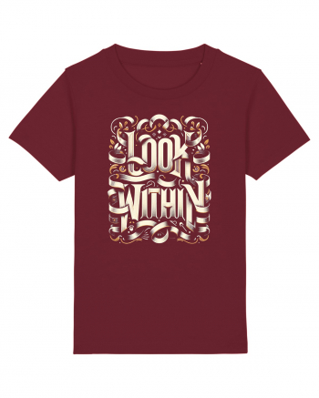 Look Within Burgundy