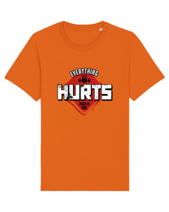 Everything Hurts Bright Orange