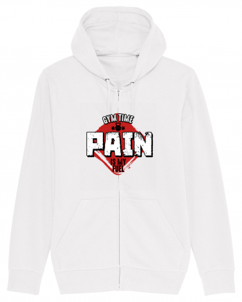 Pain is my FUEL White