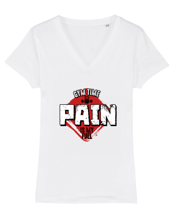 Pain is my FUEL White