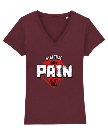 Pain is my FUEL Burgundy