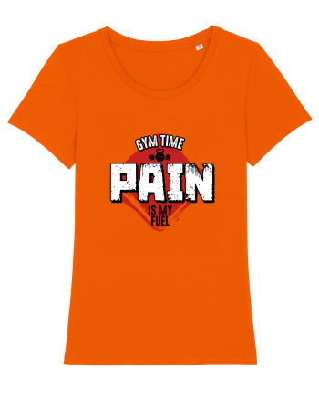 Pain is my FUEL Bright Orange