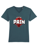 Pain is my FUEL Tricou mânecă scurtă guler V Bărbat Presenter