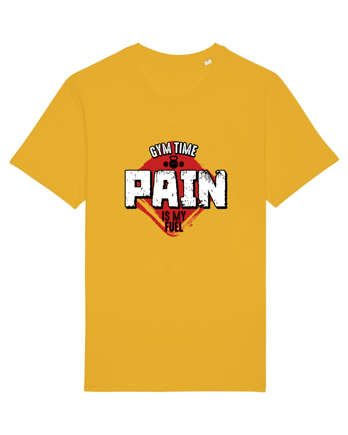 Tricou mânecă scurtă Unisex Rocker Spectra Yellow