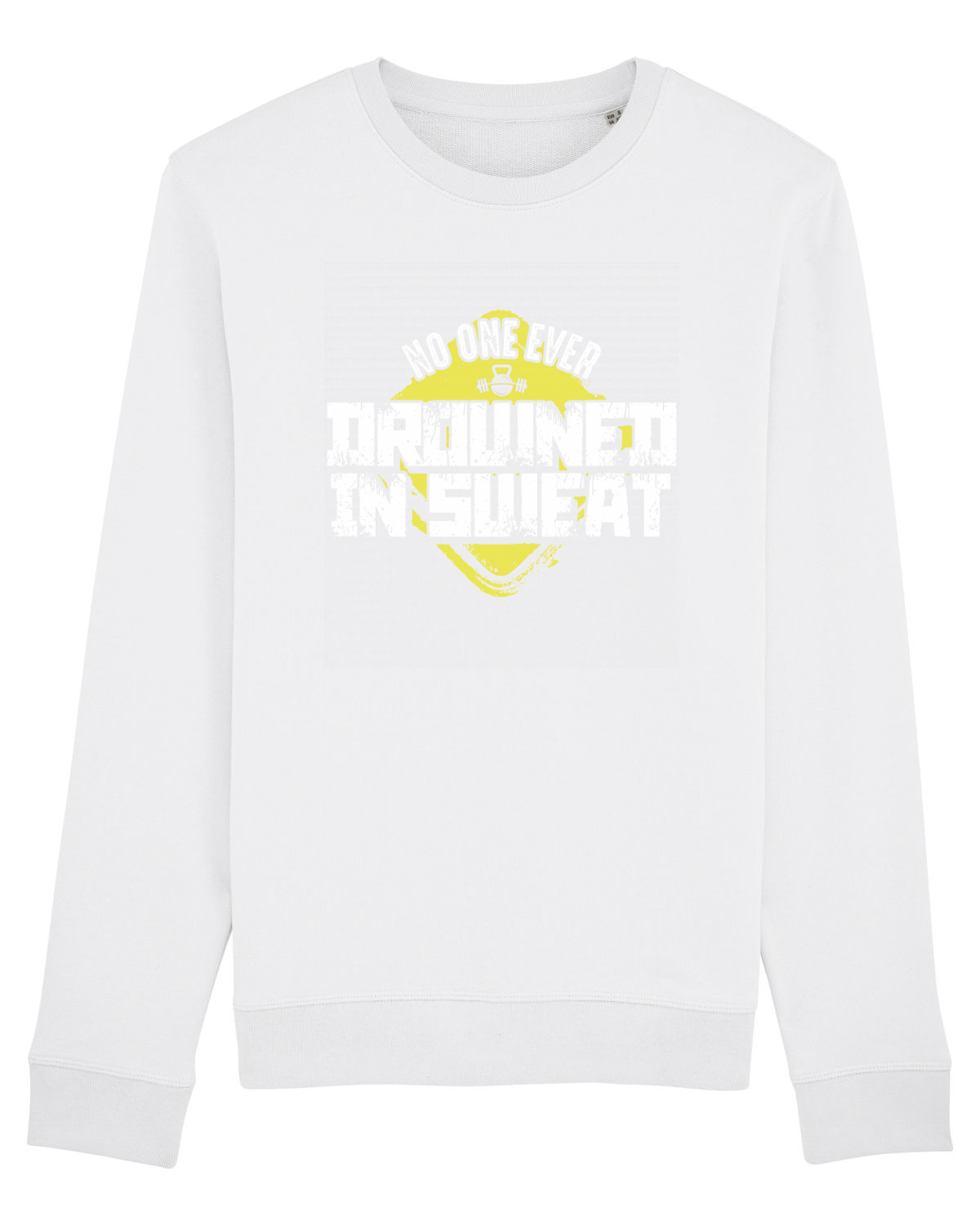 Bluză mânecă lungă Unisex Rise White