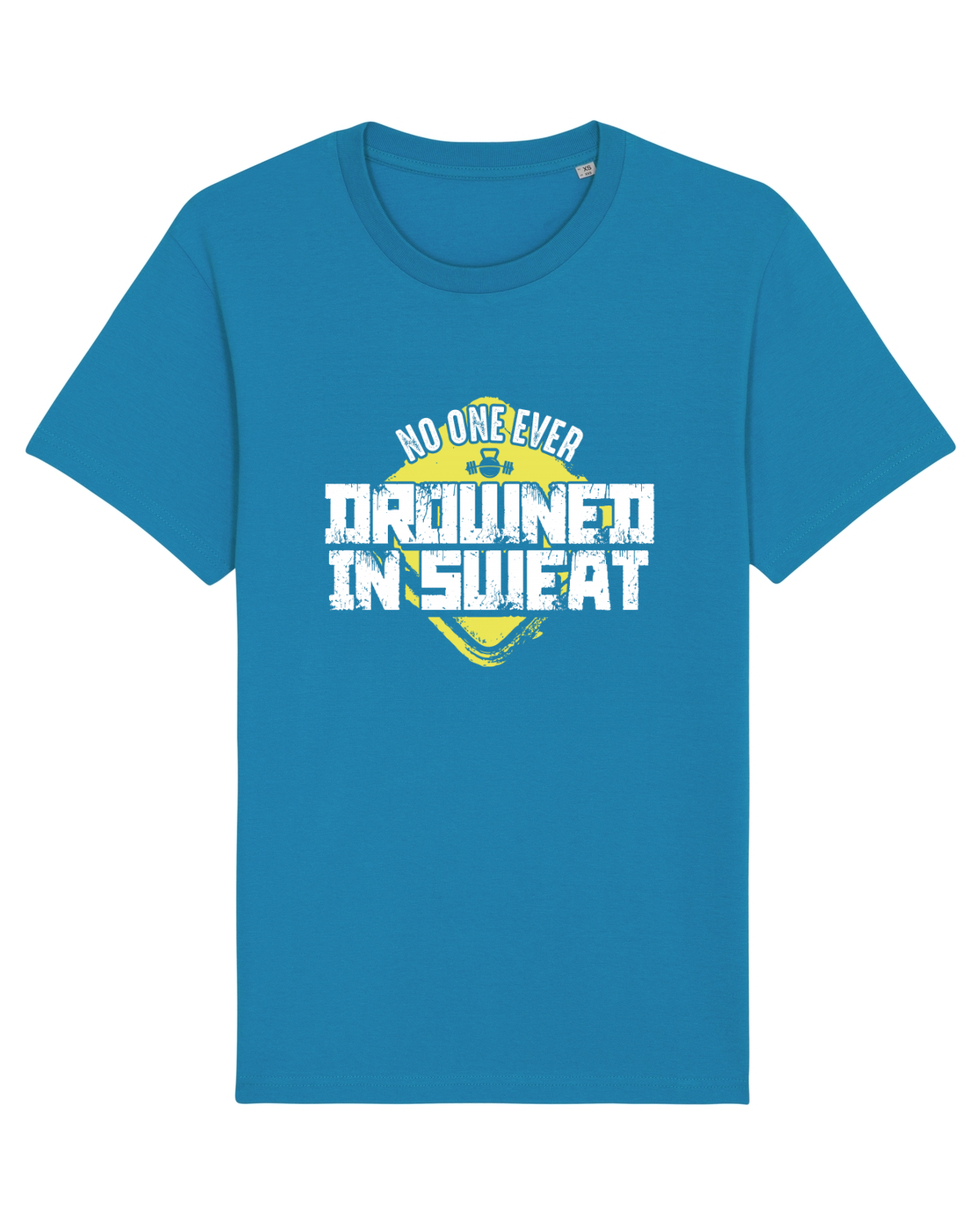 Tricou mânecă scurtă Unisex Rocker Azur