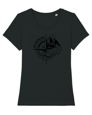 Find your true north Black