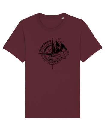 Find your true north Burgundy