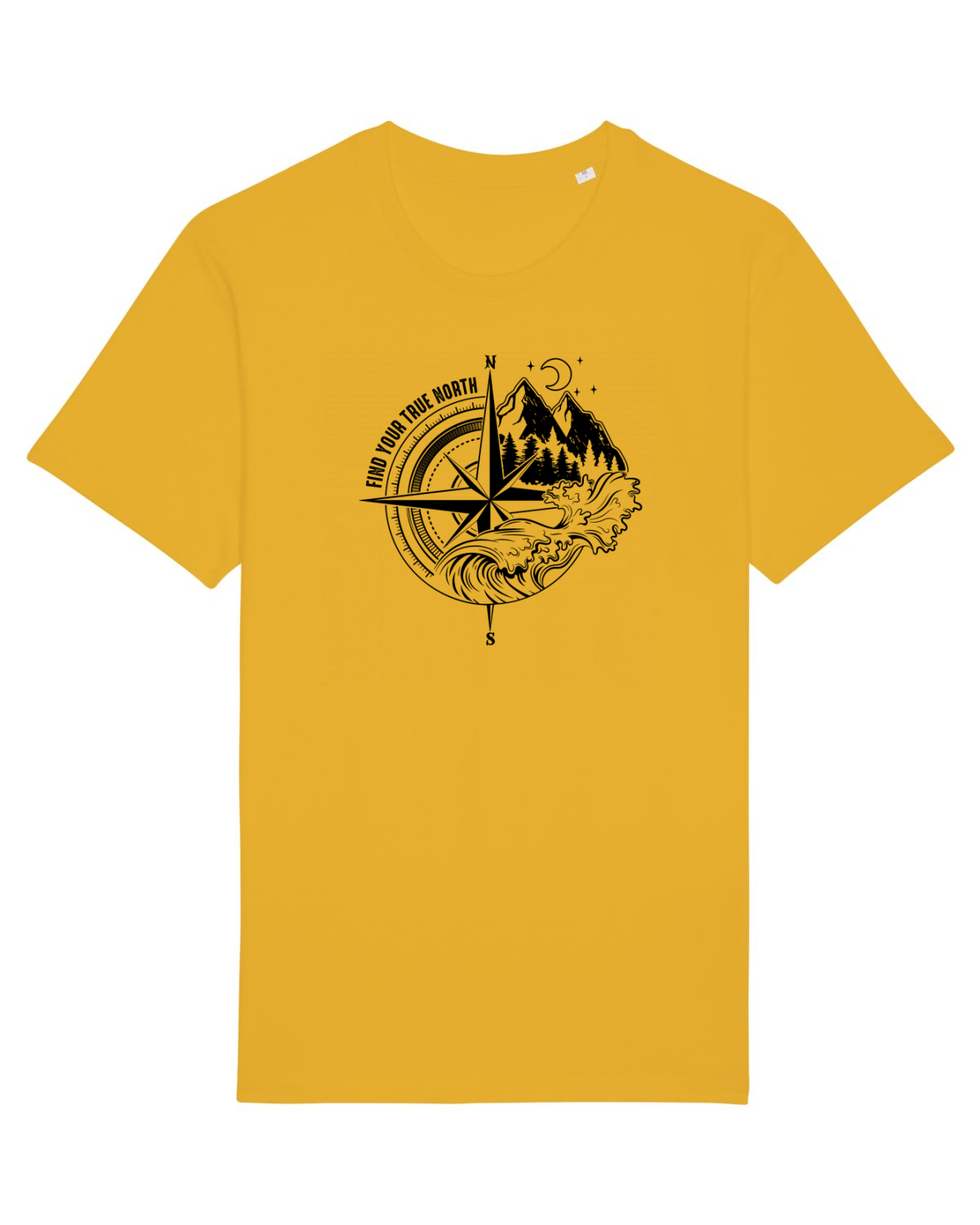 Tricou mânecă scurtă Unisex Rocker Spectra Yellow